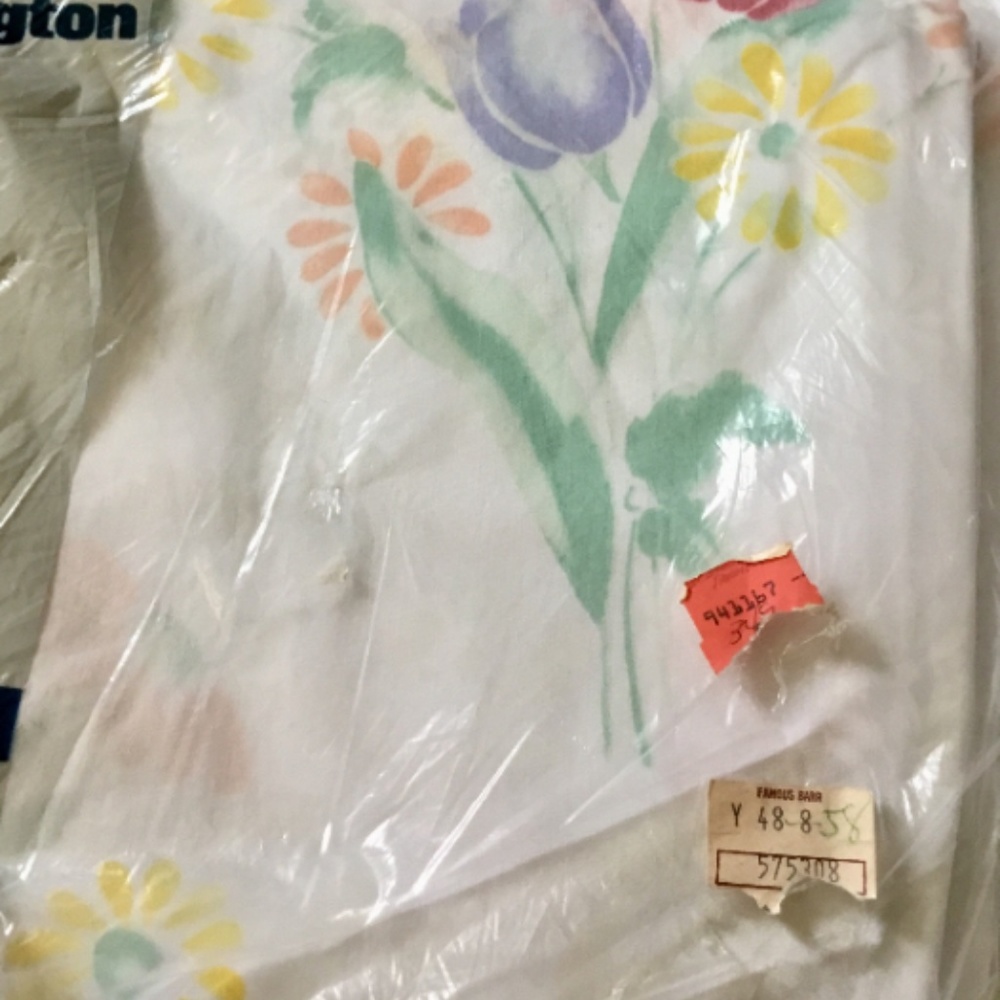 Vintage Sheet Burlington Twin Flat Sheet